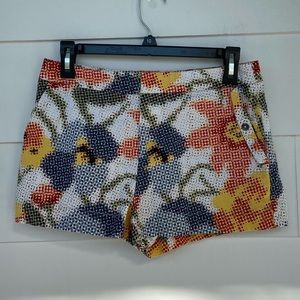 Kate Spade Saturday Dot Floral Colorful Shorts 4